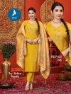 Pranali By Kaya Roman Shimmer Wholesale Kurti With Bottom Dupatta In India